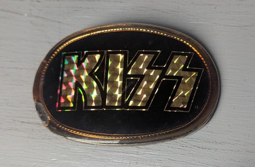 Vintage kiss gold prism logo - vintage,