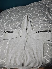 Explosive Fibres Grey Zip Up