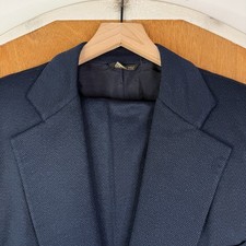 VTG Herringbone Suit Mens 42S