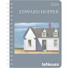 Edward Hopper A5 Deluxe Diary 2026 - Art - Two Week To View