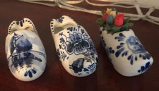 Delft Blue & White Clogs