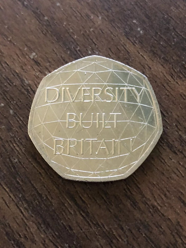 Diversity built britain 50p - diversity,