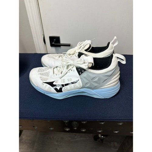 Mizuno white blue wave - |, white/blue