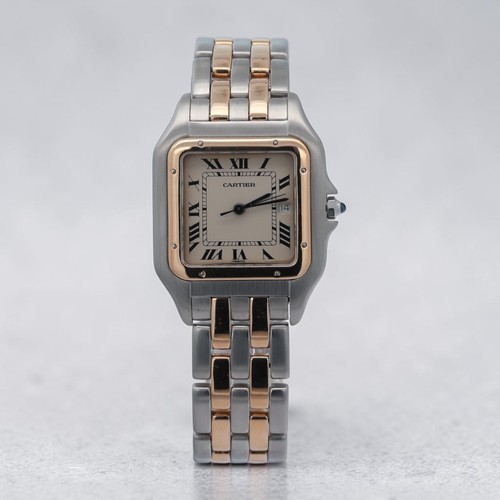 Cartier steel and - and, gold