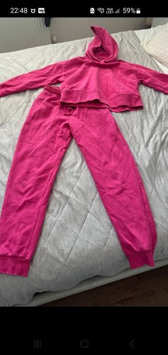 Zara women pink tracksuit - zara,
