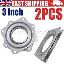 2PCS 3" Turntable Swivel Base