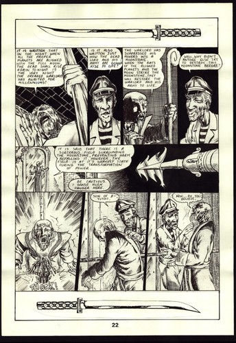 1986 aircel comics samurai - aircel,