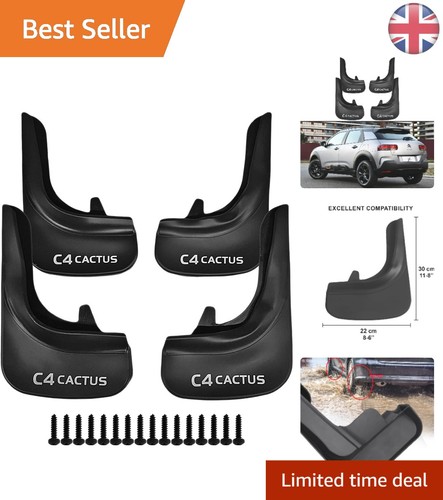 Durable black mud flaps - black,