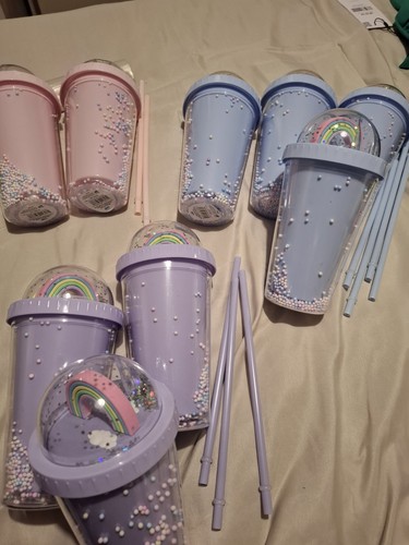 Rainbow glitter plastic - rainbow,