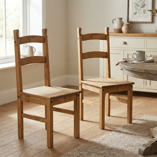 Rustic solid pine - solid, dining