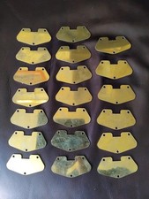 Fender Telecaster Style Brass Bridge Pickup Back Plate x20 Metal Baseplate Tele 