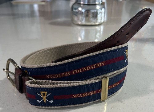 Vtg men ribbon canvas - vtg,