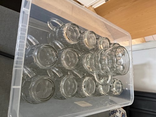 12pc clear glass - clear, 295ml