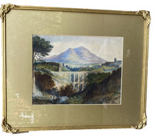 Framed & glazed Watercolour