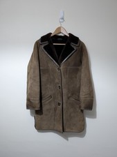Heatona Brown Sheepskin Shearling Coat 12