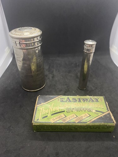 Vintage shaving items - shaving,