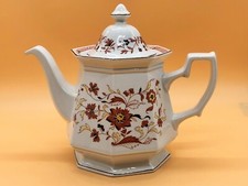 Wedgwood Pottery Georgetown Collection Kashmar Octagonal 1.5 pt capacity teapot.