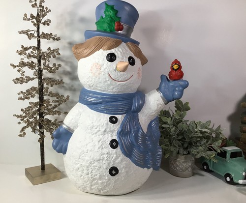 Vintage christmas snowman mr - ,