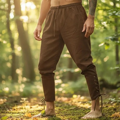 Mens medieval viking - mens, pants