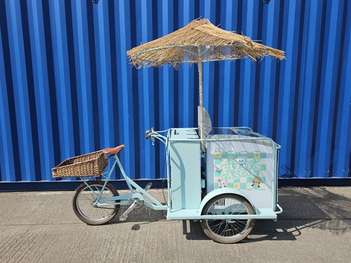 Ice cream freezer - ice,