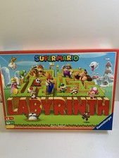 Super Mario Bros Labyrinth  The Maze Family Board Game New