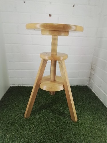 Wooden adjustable stool screw - adjustable,