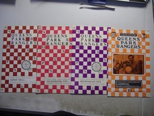 football programmes QPR (7103) 4 off fair condition