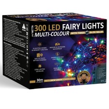 Battery Operated 300 LED 30M Christmas Tree Fairy Lights with Timer 8 Different
