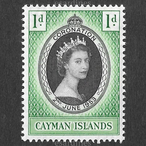 Royalty cayman islands 1953 - royalty,