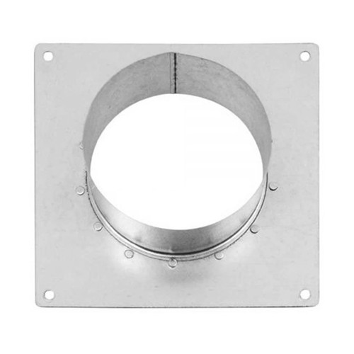 Metal ducting wall flange - metal,