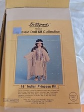 VINTAGE DOLLSPART 18" PORCELAIN CLASSIC DOLL KIT CRAFTING KIT
