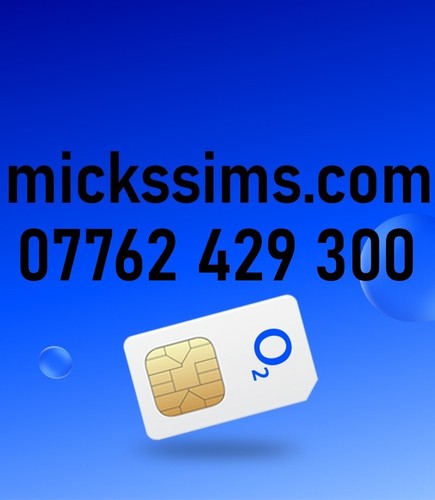 Vip sim card - o2, post!