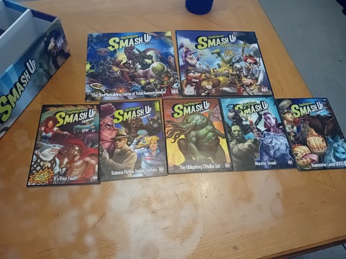 Smash board game with - smash, up