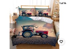 Tractor duvet quilt set 220x230cm