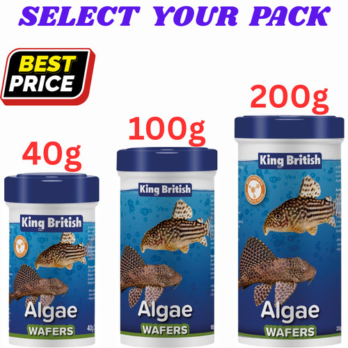 King british algae wafers - algae,