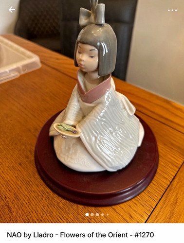Nao porcelain figurine - porcelain, girl