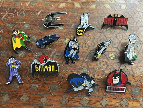 Batman french enamel - french, pin