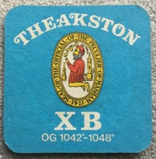 Theakston's XB Beer Mat 