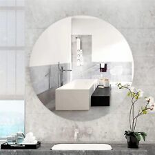 Large Plain Bathroom Mirror Frameless Unframed Self-Adhesive Acrylic Mirror