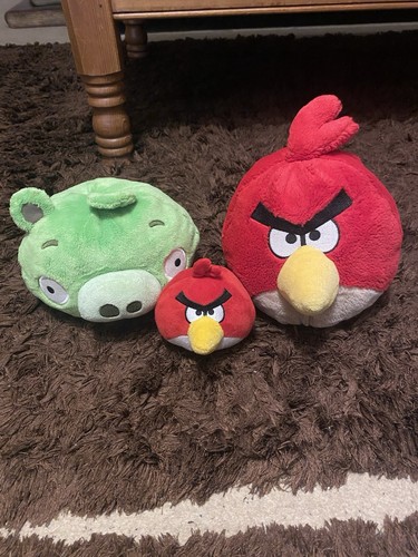 Angry birds plush - birds, bundle
