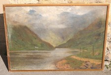 Antique painting by J F