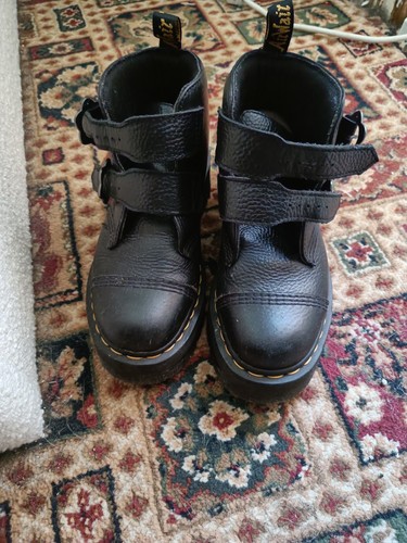 Martens black leather - dr.,