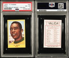1970-71 Panini Pele Valida Camp Dello Sport Brazil World Cup Vintage PSA 4