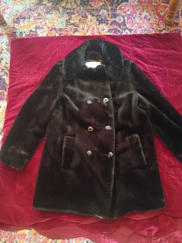 Vintage faux fur coat - fur, by