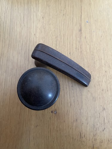Bakelite door knob and - and, handle