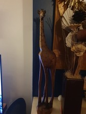 Wooden Giraffe Ornament