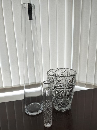Job lot vases new - x2, from