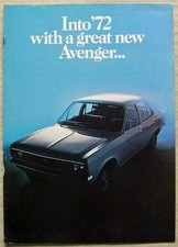 HILLMAN AVENGER Car Sales