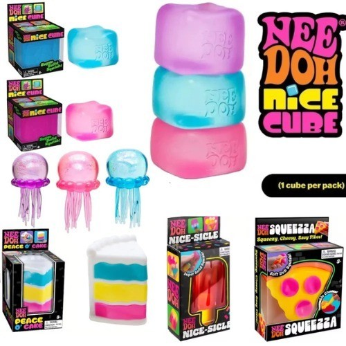 Needoh nice cube stress ball - cube,