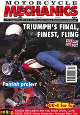 CMM #105 1975 Triumph T160 Trident 1972 Honda CB500-4 Ducati Pantah Honda VFR750